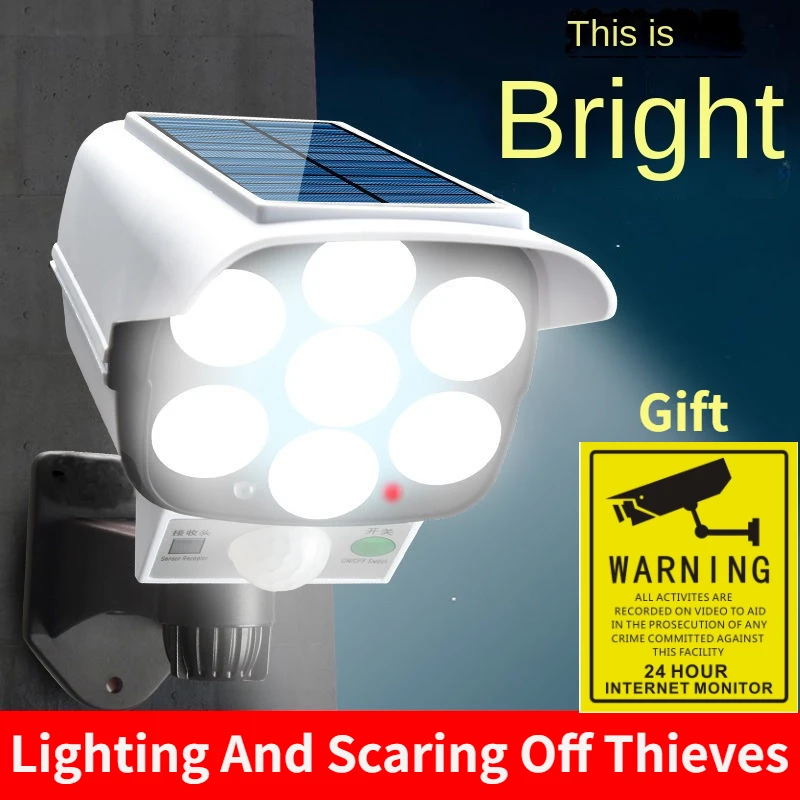 Outdoor Sport Camera - Outdoor Solar Light Motion Sensor Security