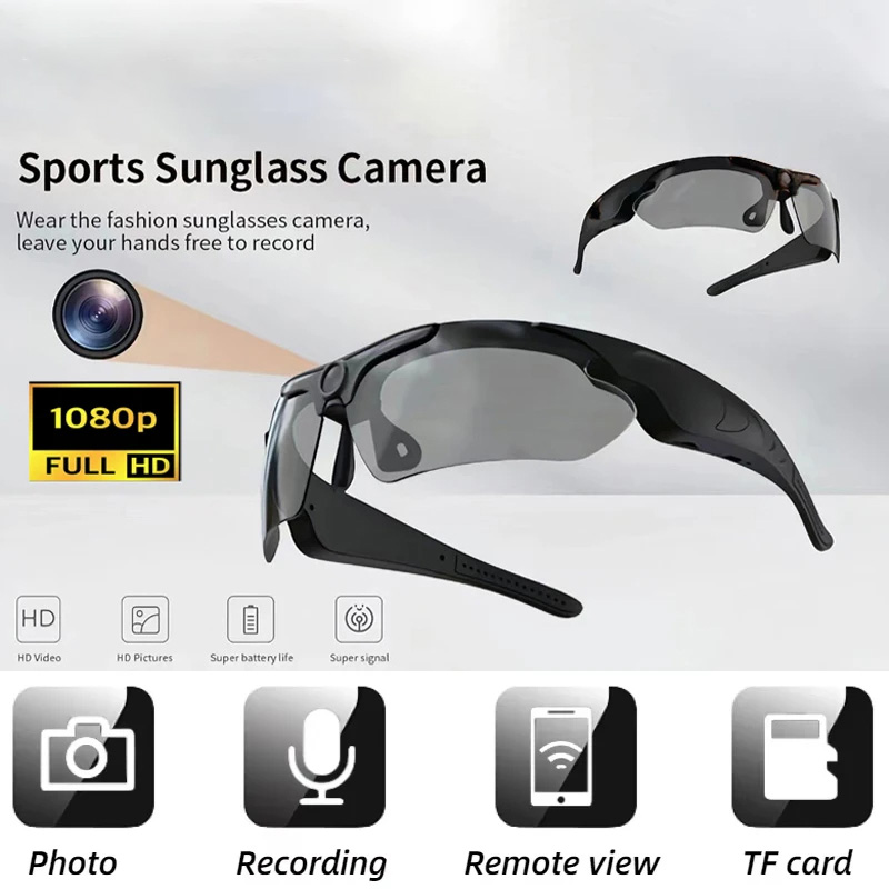 1080P HD Camera Smart Glasses  - đánh giá và giá Outdoor Sport Camera