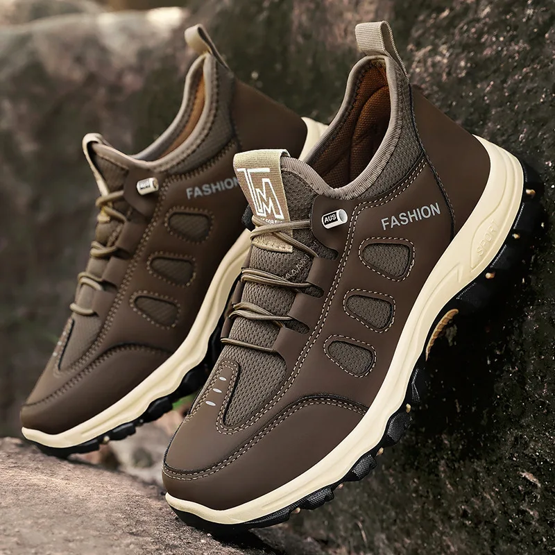 Men's Hiking Shoes Fashion Hig - đánh giá và giá Outdoor Sport With Sticks