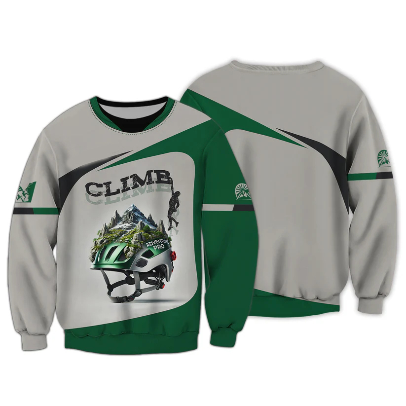 Men's 3D Climbing Print T Shir - đánh giá và giá Outdoor Sport Club