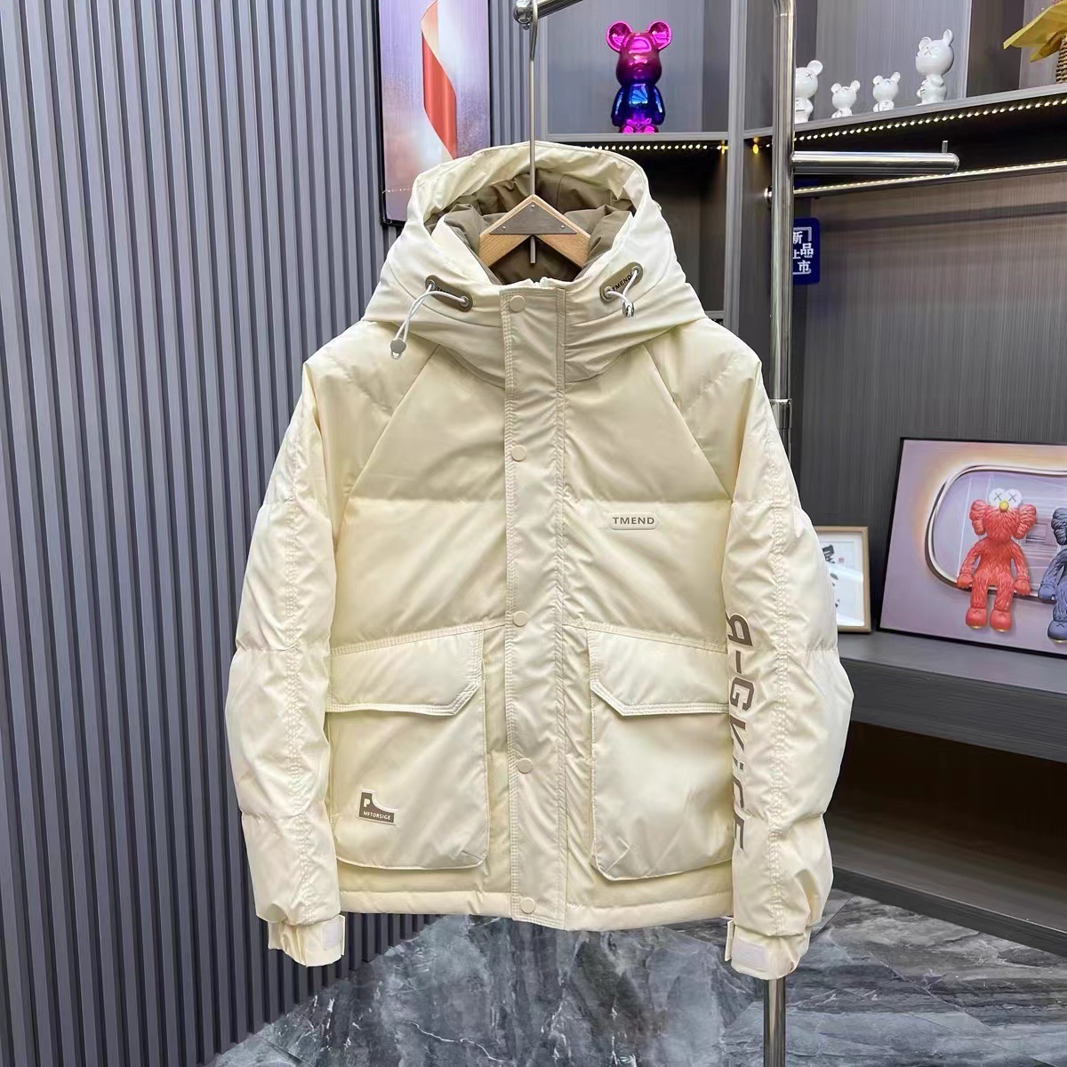 Men's Winter Down Jacket Winte - đánh giá và giá Outdoor Sport Coat