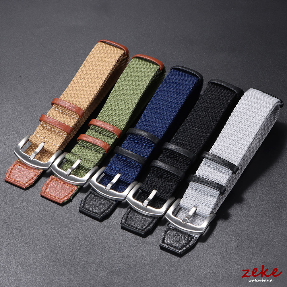 20mm 22mm Nylon Leather Watch  - đánh giá và giá Outdoor Sport Field