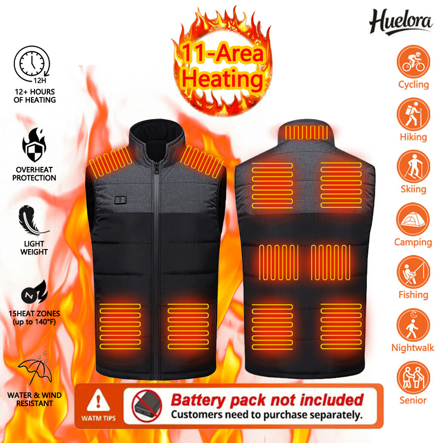 11 Area Heated Stand-collar Ve - đánh giá và giá Outdoor Sport Coat